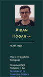 Mobile Screenshot of aidanhogan.com